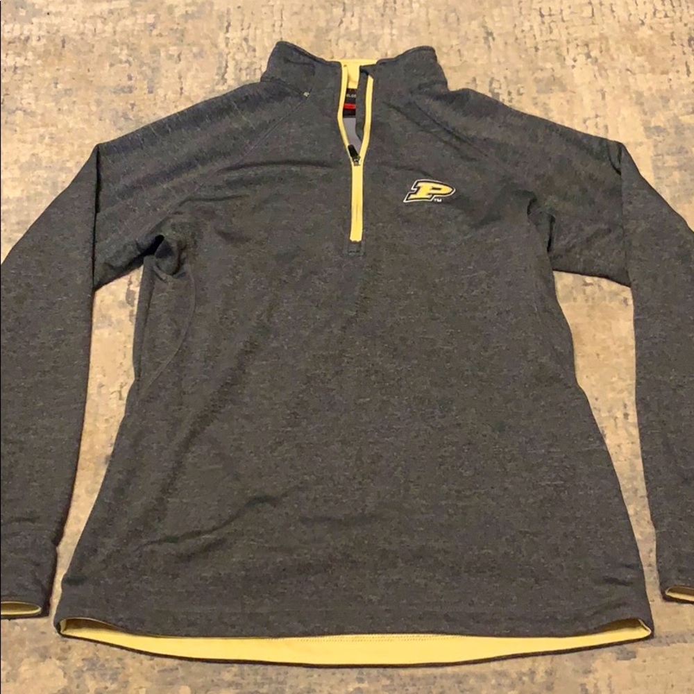 Purdue University 3/4 Zip Pullover